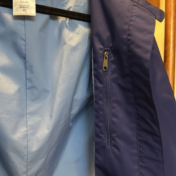 Patagonia rain jacket duster cobalt blue excellent condition - Picture 6 of 6